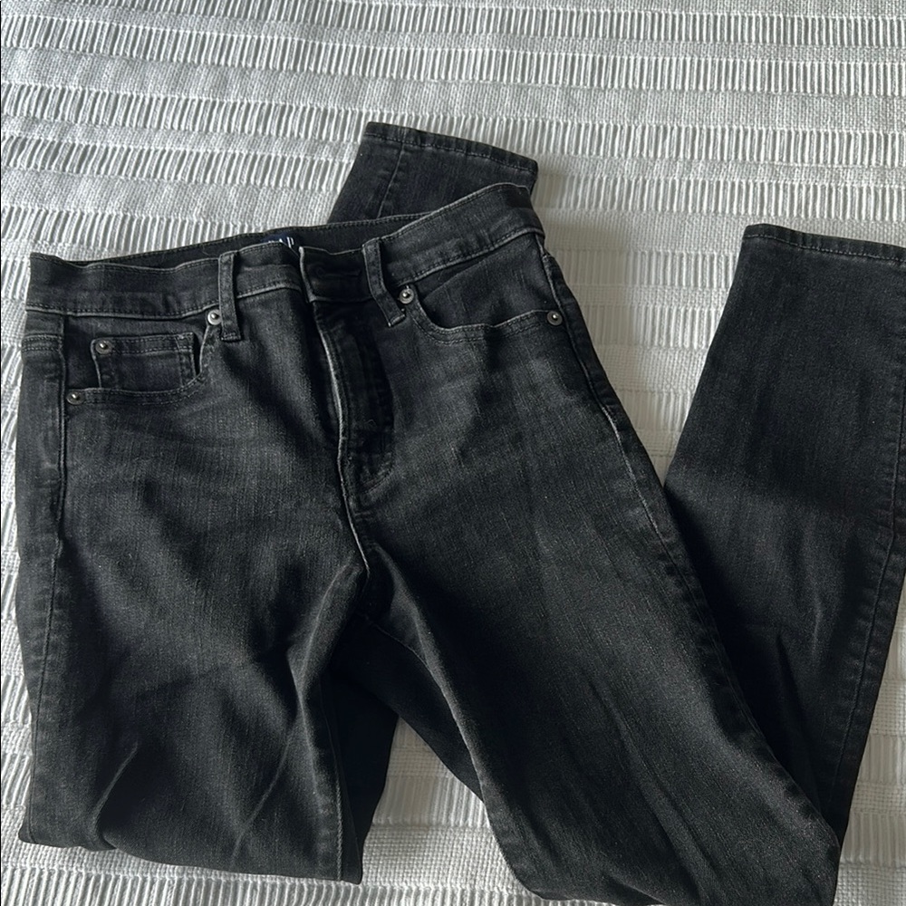 GAP Black True Skinny Jeans